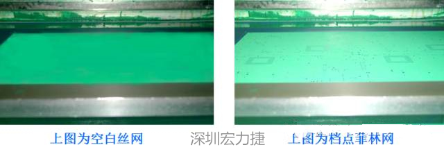 熱風整平后導通孔邊緣起泡掉油，采用此工藝方法生產(chǎn)控制比較困難，須工藝工程人員采用特殊的流程及參數(shù)才能確保塞孔質量。